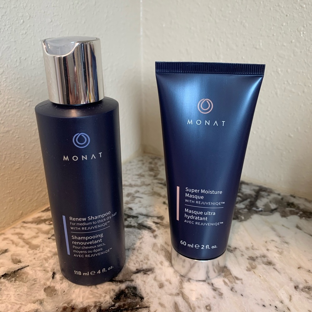 MONAT Renew Shampoo and Moisture Mask Mini Set